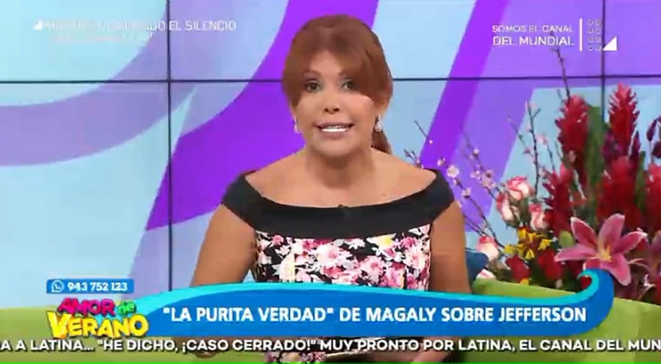 MAGALY  MEDINA RESPONDIO CON TODO LA DEMANDA DE JEFFERSON FARFAN
