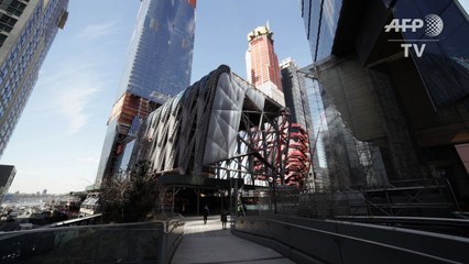 Tour of New York's new arts center The Shed