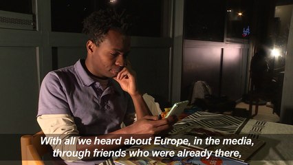 Ivorian migrant mourns 'four lost years' on road to Europe