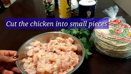 MEXICAN CITY SOFT CHICKEN TACOS