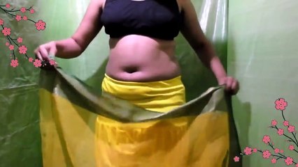 how to wear saree easily & quickly to look video part 2