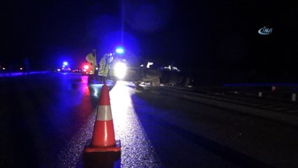 Çankırı'da trafik kazası: 1 ölü