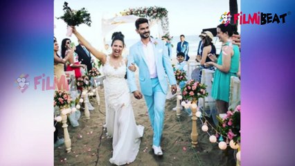 Rochelle Rao shines in her Beach Wedding Gown