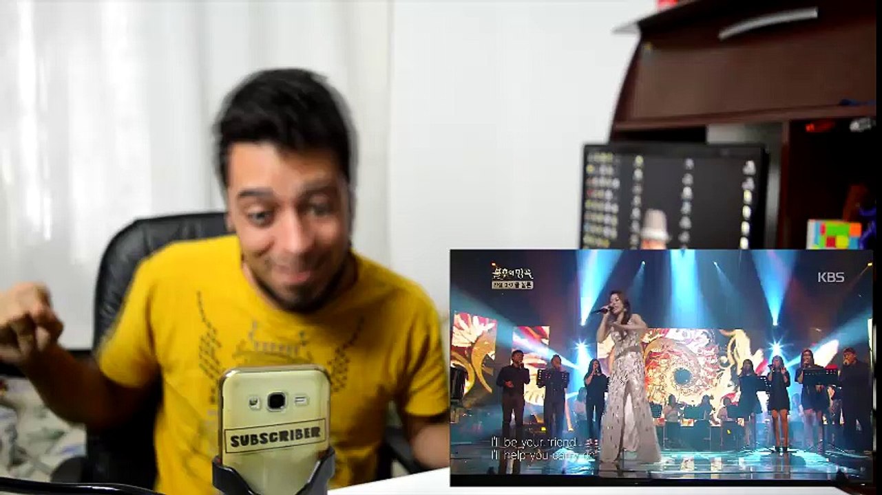[HIT] 불후의 명곡2, 마이클볼튼(Michael Bolton)특집-소향(So Hyang) - Lean on me.20141018 | REACTION