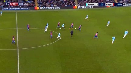 Michael Lang Goal HD - Manchester City	1-2	Basel 07.03.2018