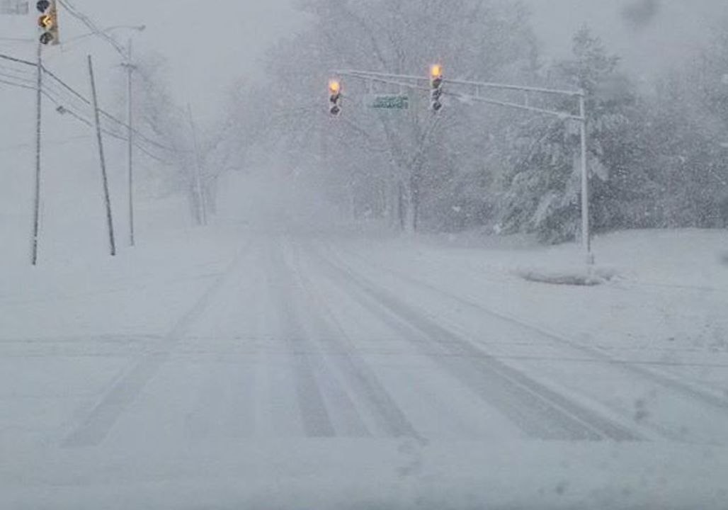 Barber Gets a Few Clips in Before Winter Storm Hits