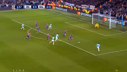 Gabriel Jesus Goal HD - Manchester City 1-0 Basel 07.03.2018