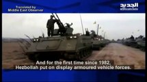 How did Hezbollah acquire US tanks which it paraded in big military display in Syria