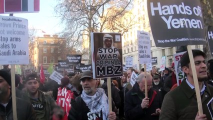 İngiltere'de Suudi Arabistan Veliaht Prensi Bin Selman'a tepki - LONDRA