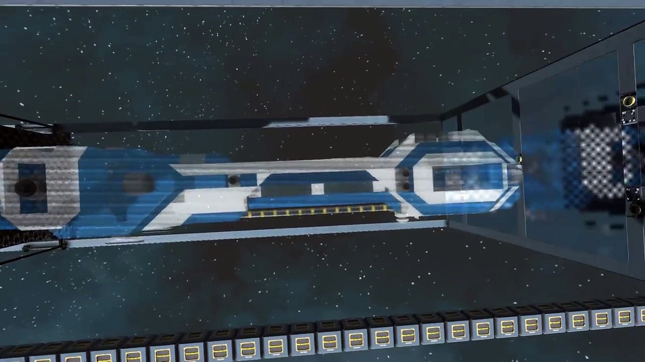 Space Engineers - Trident Shipyards v1 (WIP) 3D Ship Printer