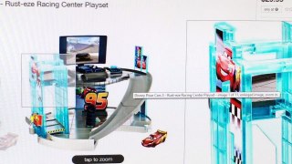 NEW Cars 3 Toys Florida Speedway Garage Portable Playset First Look at Brand New Disney Cars 3 Toys