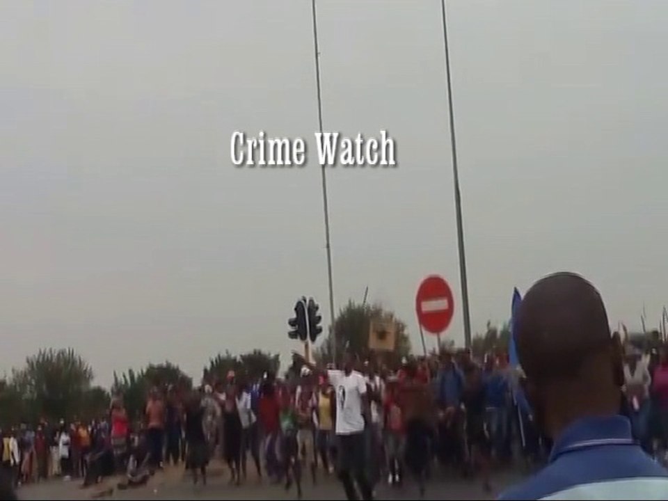 Watch Protest in Benoni
