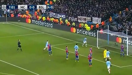 Manchester City VS Basel 1-2 - All Goals & highlights - 07.03.2018 ᴴᴰ