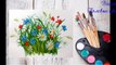 Видео урок Полевые цветы гуашью