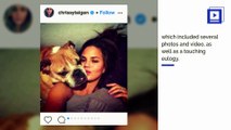 Chrissy Teigen Pens Tearful Tribute and Eulogy for Dog on Instagram