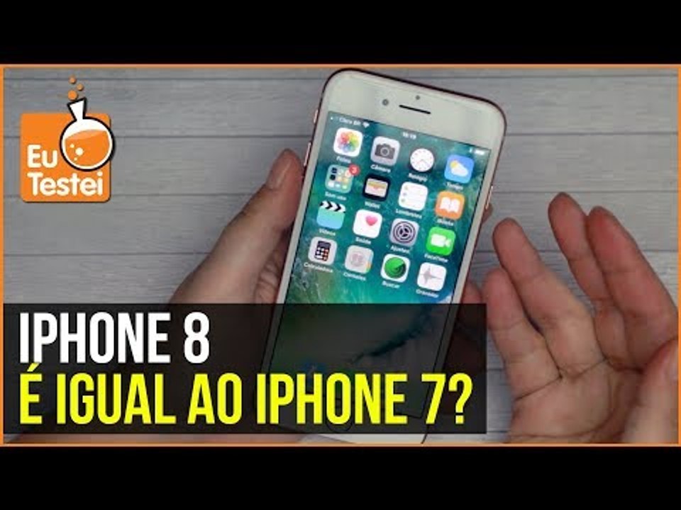 iPhone 8! A resenha que eu estava devendo! - Vídeo EuTestei
