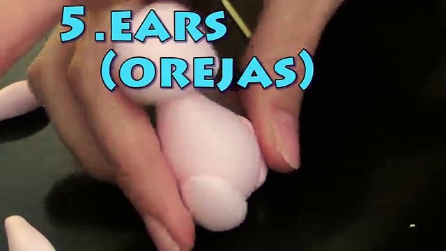 MEW TUTORIAL POLIMER CLAY COLD PORCELAIN PLASTILINA PORCELANA FRIA