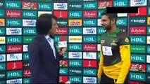 Multani Sohan Halwa kha Kr Team Ati Hai Rameez Raja Ko Shoaib Malik Ko Jawab | HBL PSL 2018