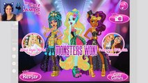 MONSTER HIGH VS. DISNEY PRINCESSES ♡ FLASH GAMES ♡