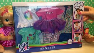 Baby Alive NEW CLOTHES MIX N MATCH OUTFITS 7 peice set