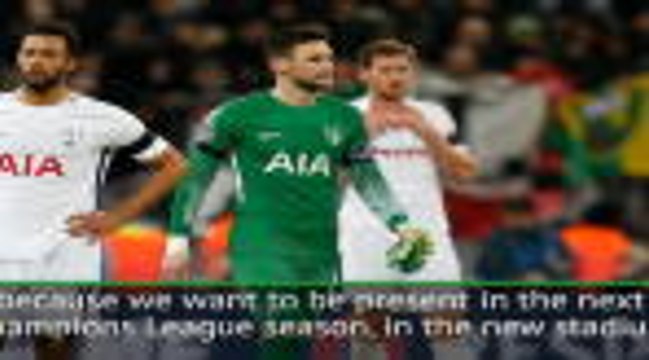Lloris calls for calm as Spurs crash out of Europe