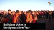 Bolivians Usher in the Aymara New Year
