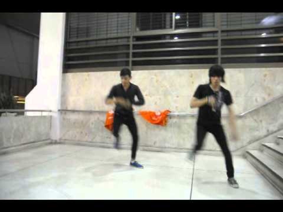 Motorcycle Taxi Drivers B-Boy dancing