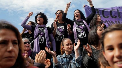 Espagne : les femmes en grève