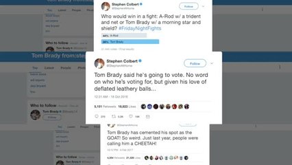 Tom Brady To Appear on Stephen Colbert Monday