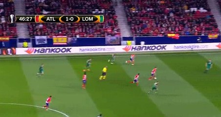 Diego Costa Goal - Atletico Madrid 2-0 Lokomotiv Moscow - 08.03.2018