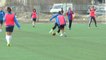 Kadın Askerler ile Futbolcular Maç Yaptı