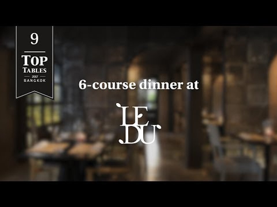 Top Tables 2017 9th Place: Le Du