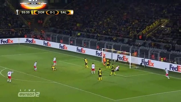 Valon Berisha second Goal HD - Dortmund 0-2 Salzburg 08.03.2018