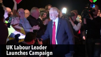 UK Labor Leader Launches Campaign