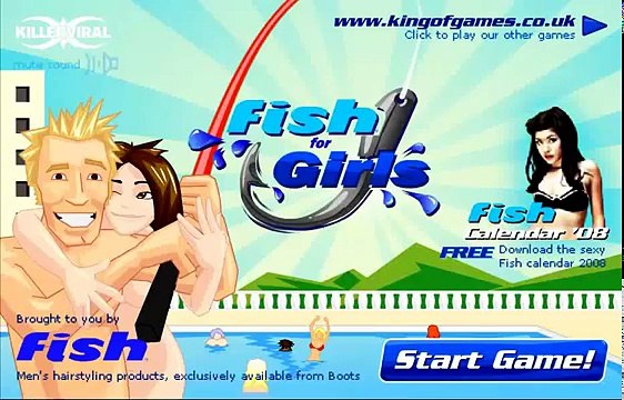 Fish For Girls - Lets Play Fishing For Girls - Game Begins Now