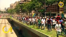 In 60 Seconds: Venezuelan Opposition Supporters Clash With Police