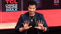 Lionel Richie Handprint and Footprint Ceremony