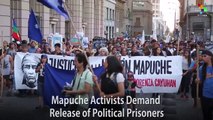 Mapuche Activists Demand Release of Political Prisoners