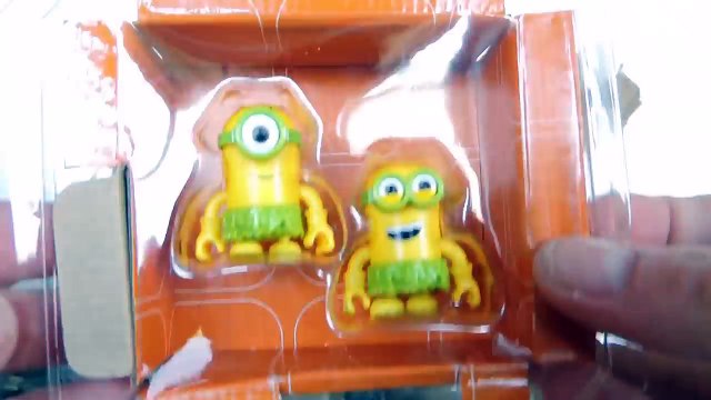 MINIONS DINO RIDE MEGA BLOKS UNBOXING REVIEW * MINIONS PASEO EN DINOSAURIO