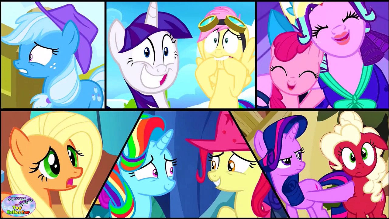 My Little Pony Color Swap Mane 6 Transforms Derpy MLP Surprise Egg and Toy Collector SETC