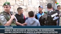 Israeli Authorities Arrest Palestinian Minors Without Charge