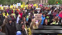 Thousands Protest Private Pensions in Chile