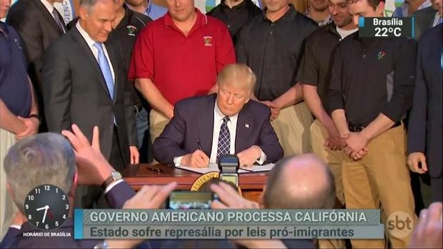 Governo dos EUA processo a Califórnia por leis pró-imigração
