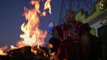 Indigenous Bolivians Celebrate Pachamama Day