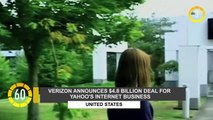 In 60 Seconds: Verizon Buys Yahoo's Internet Business for $4.8 Billion