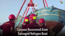 Corpses Recovered from Salvaged Refugee Boat
