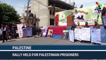 Gazans Hold Rally for Palestinian Prisioners
