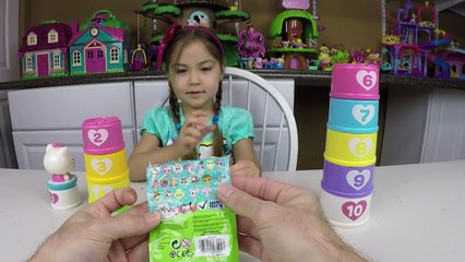 Learn Numbers with Stacking Cups for Kids | Hailey Opens Disney Frozen Surprise Eggs Toys & More!