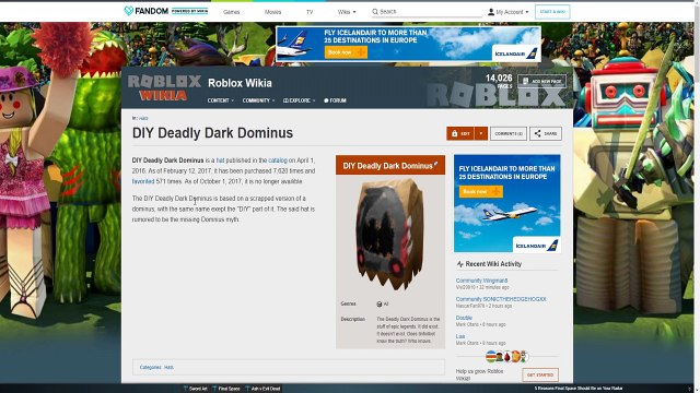 The Lost Dominus Of Roblox Roblox Creepypasta Dailymotion Video