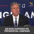 Jeb Bush Suspends his Presidential Campaign